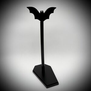 Halloween Bat Paper Towel Holder Coffin Kitchen Display Stand Gothic Decor